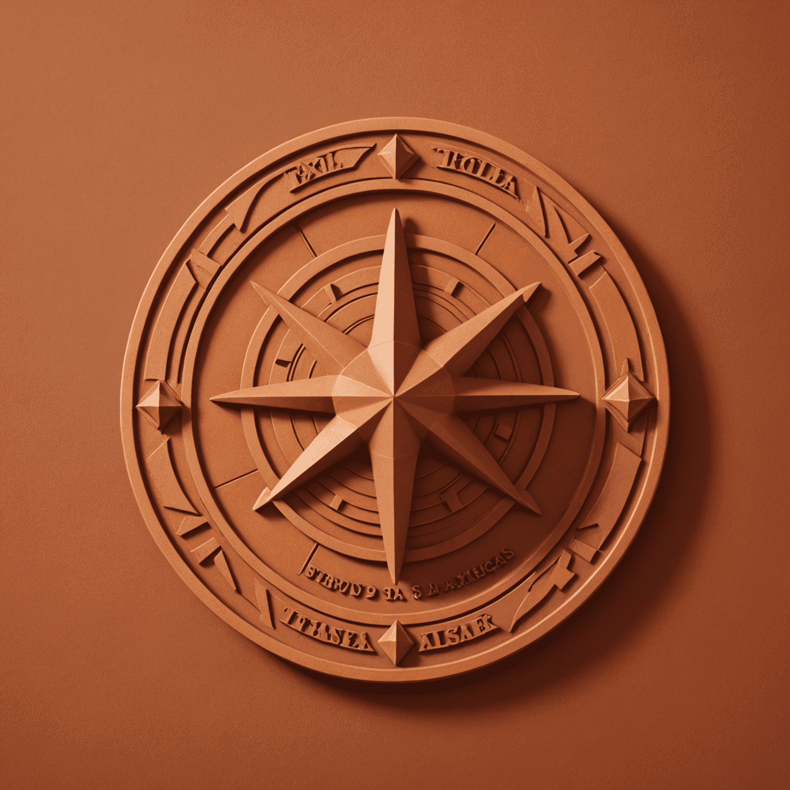 Tabletopsa logo featuring a stylized board game piece in warm terracotta tones
