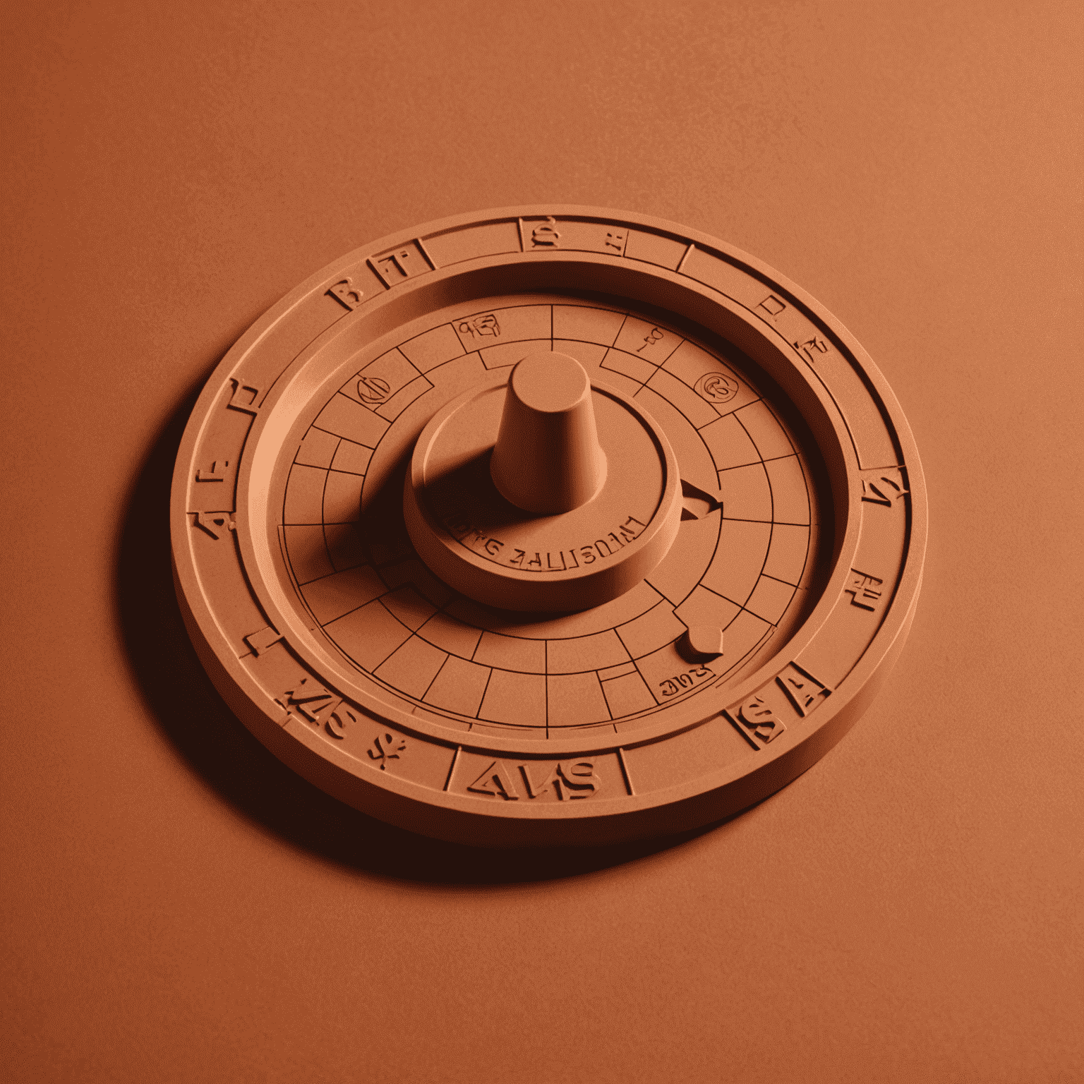Tabletopsa logo featuring a stylized board game piece in warm terracotta tones