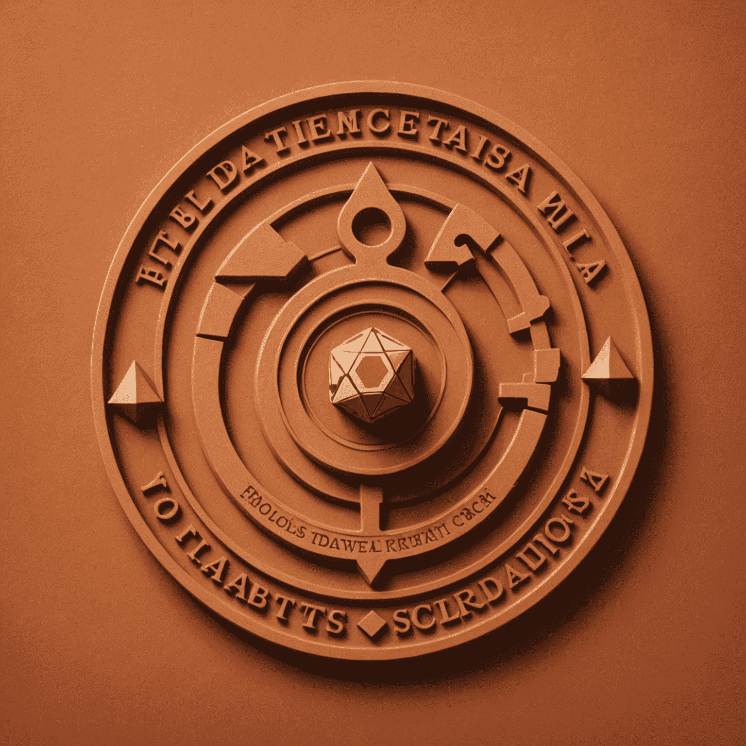 Tabletopsa logo featuring a stylized board game piece in warm terracotta tones